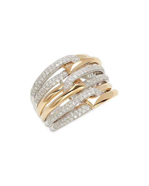 Effy 14K Two-Tone Gold 0.64 TCW Diamond Ring