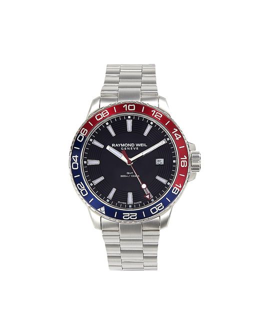 Raymond Weil Tango 300 GMT Stainless Steel Diver Watch