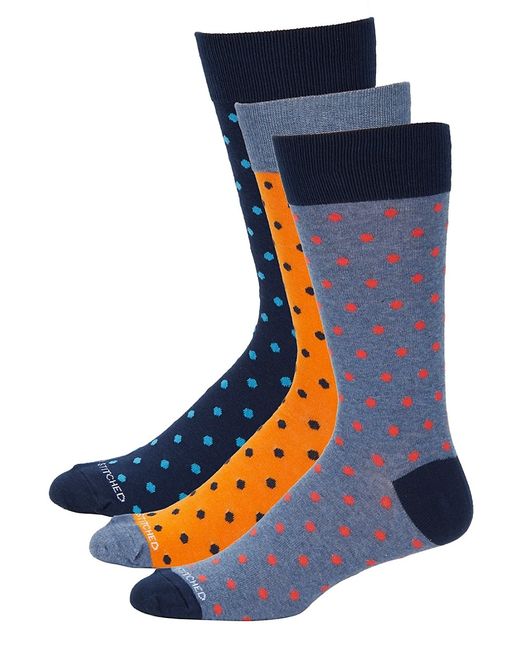 Unsimply Stitched 3-Pack Polka Dot Crew Socks