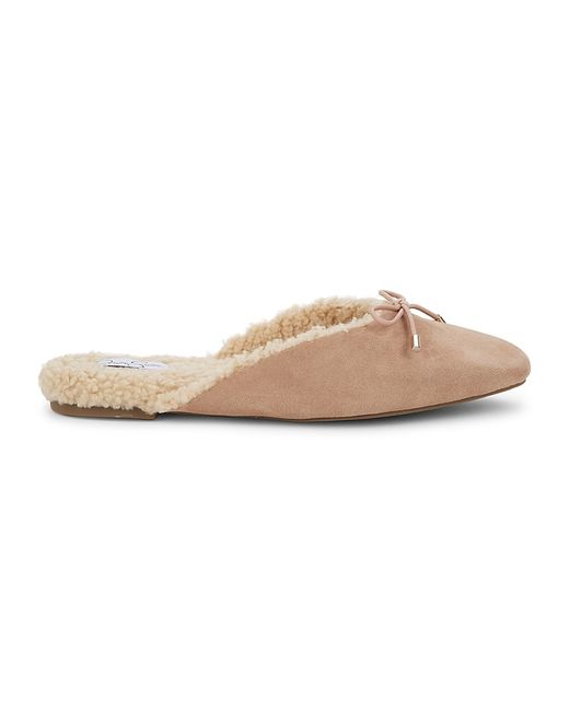 Jessica Simpson Faux-Fur Lined Mules