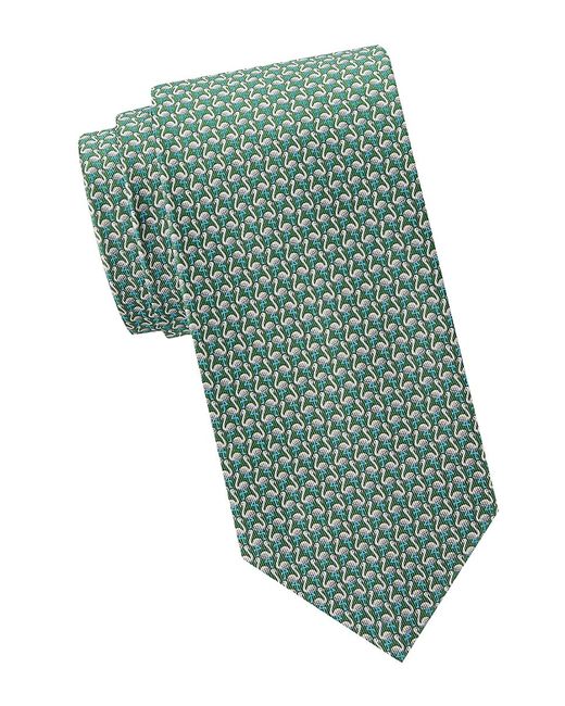 Salvatore Ferragamo Pattern Silk Tie