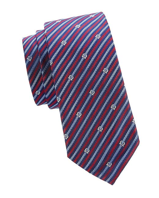 Salvatore Ferragamo Striped Silk Tie
