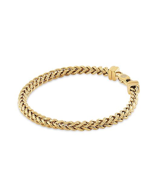 Esquire Men's Jewelry Goldtone Ion-Plated Stainless Steel Link Bracelet