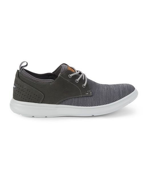 Rockport Zaden Perforated Mesh Leather Sneakers