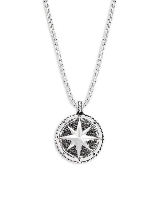 Effy Sterling Silver Spinel Pendant Necklace