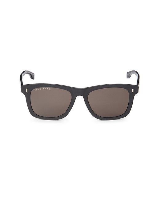 Hugo Boss 52MM Tortoise Square Sunglasses