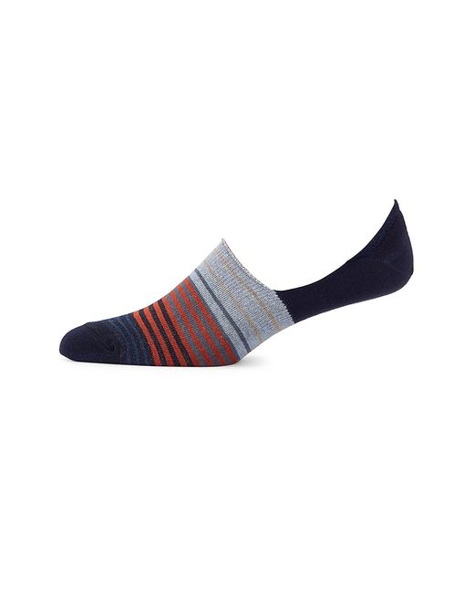 Saks Fifth Avenue COLLECTION Multi-Fade Stripe Peds Socks
