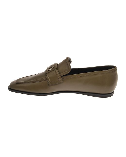Costume National Leather Loafers