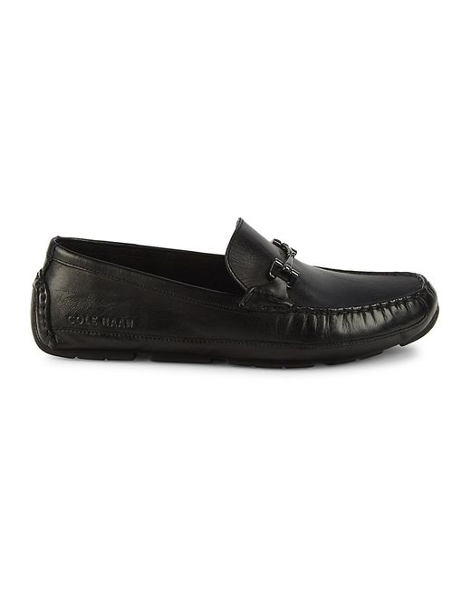 Cole Haan Grand. OS Wyatt Leather Bit Loafers