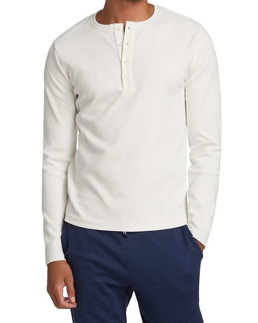 Saks Fifth Avenue COLLECTION Henley Long-Sleeve T-Shirt