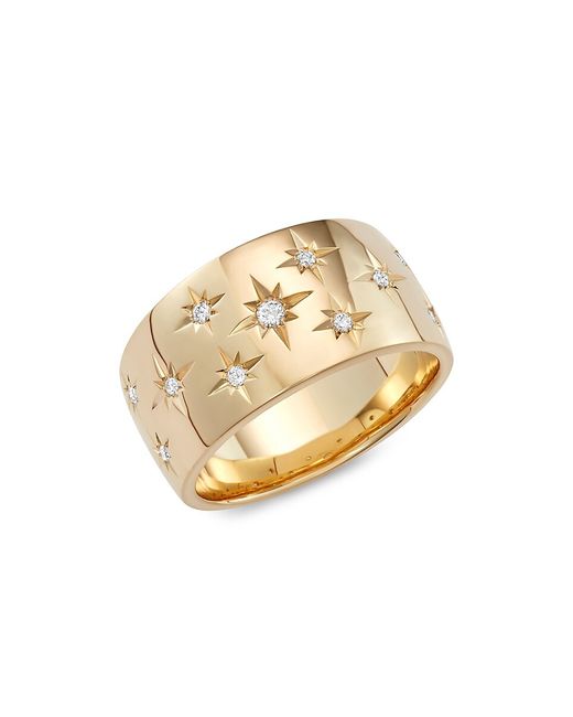 Saks Fifth Avenue Eternity 18K Diamond Ring