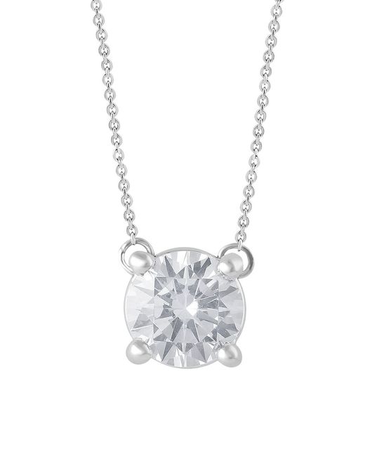 Badgley Mischka 14K 2.25 TCW Diamond Pendant Necklace