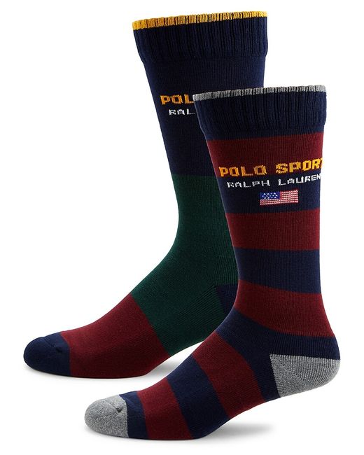 Polo 2-Pack Logo Socks Set