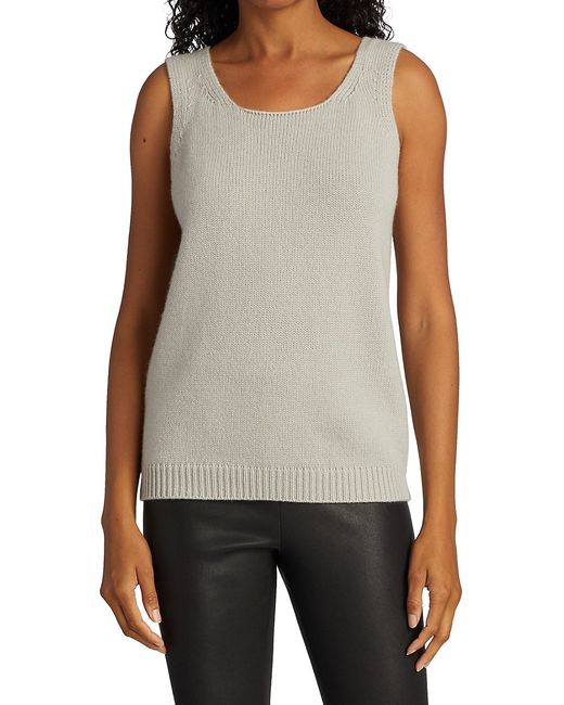 Saks Fifth Avenue COLLECTION Cashmere Scoopneck Shell
