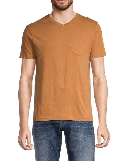 X Ray Short-Sleeve V-Neck Pocket T-Shirt