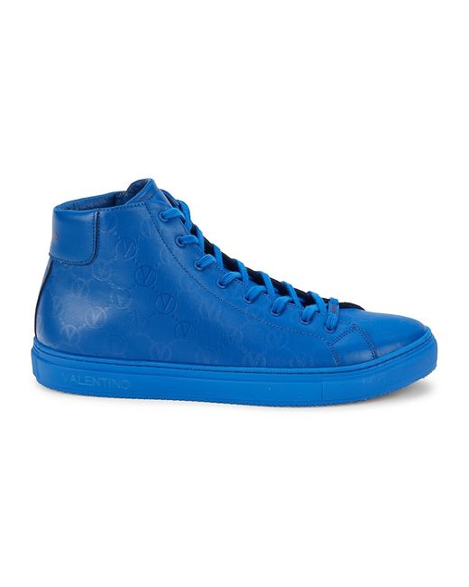 Valentino Bags by Mario Valentino Vince Leather High-Top Sneakers