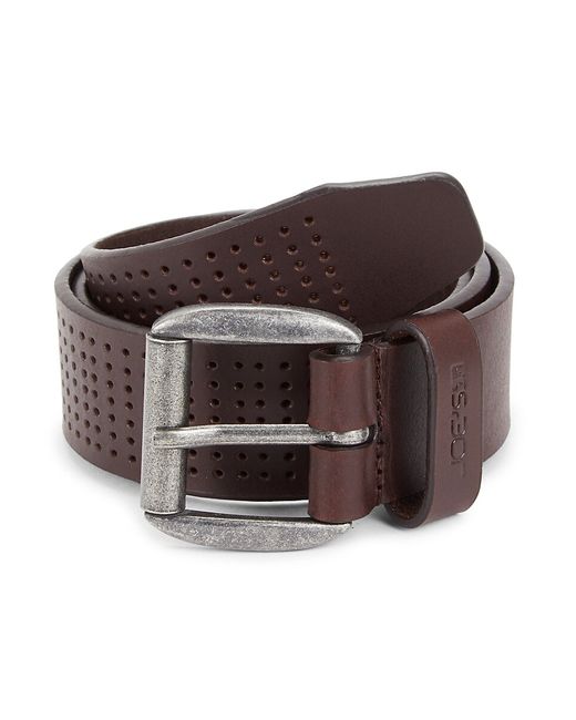Joe's Jeans Perforated Leather Belt