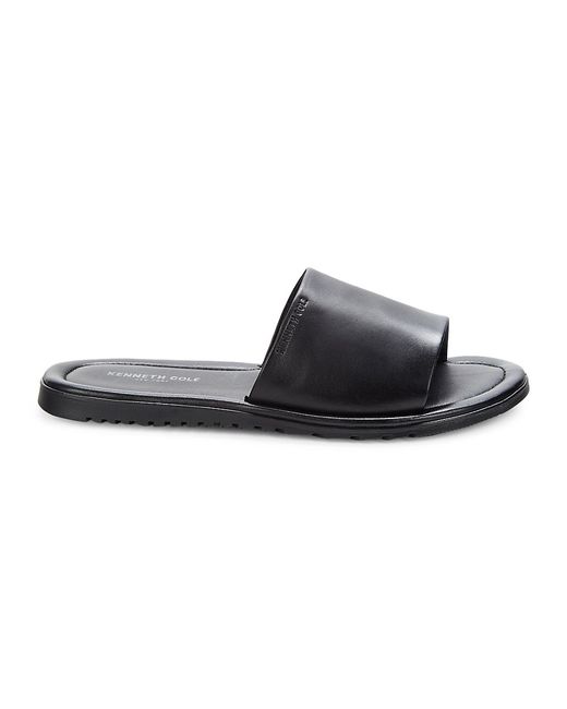 Kenneth Cole New York Luca Leather Slides Sandals