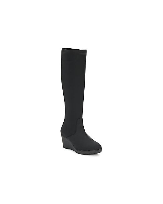 Donald J Pliner Round Toe Knee High Wedge Boots