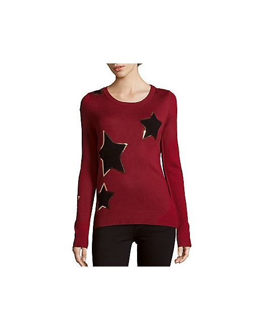 Saks Fifth Avenue Star Slim-Fit Sweater