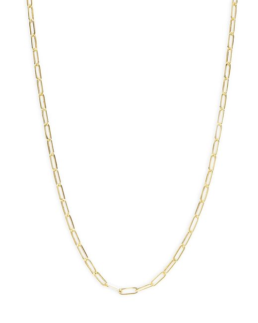 Saks Fifth Avenue 14K Paperclip Chain Necklace/18