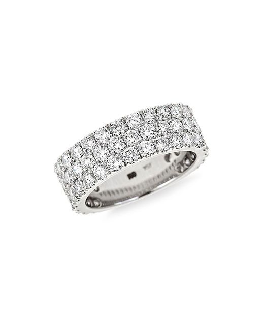 Saks Fifth Avenue 18K Diamond Wedding Ring