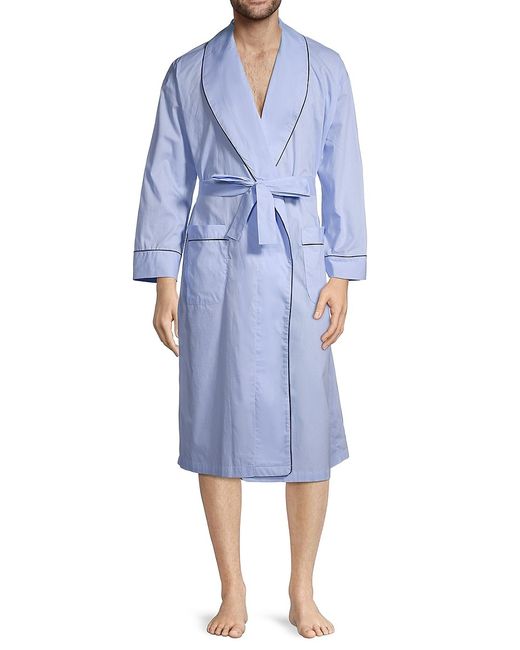 Saks Fifth Avenue Piped Shawl Robe