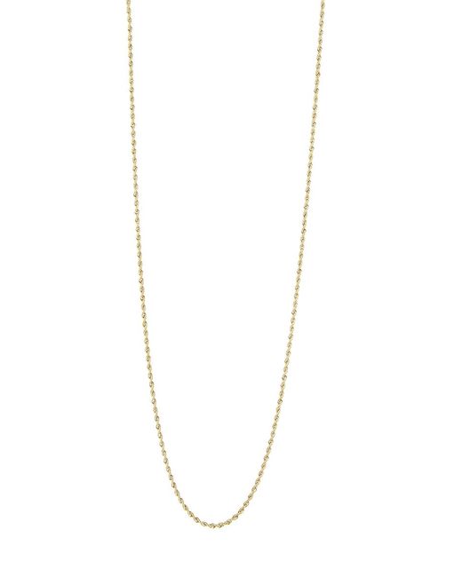 Saks Fifth Avenue 14K Rope Chain Necklace