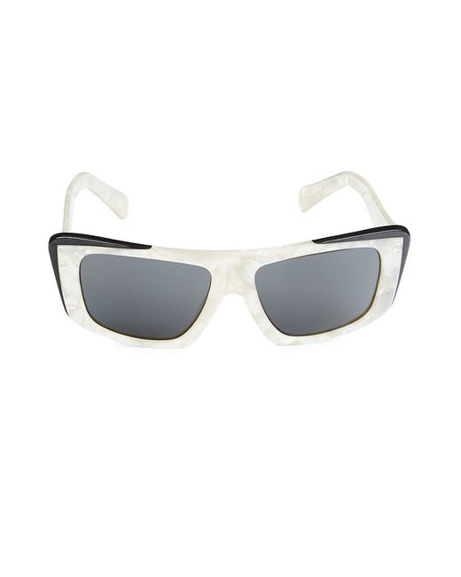 Oliver Peoples for Alain Mikli 54MM Rectangle Sunglasses