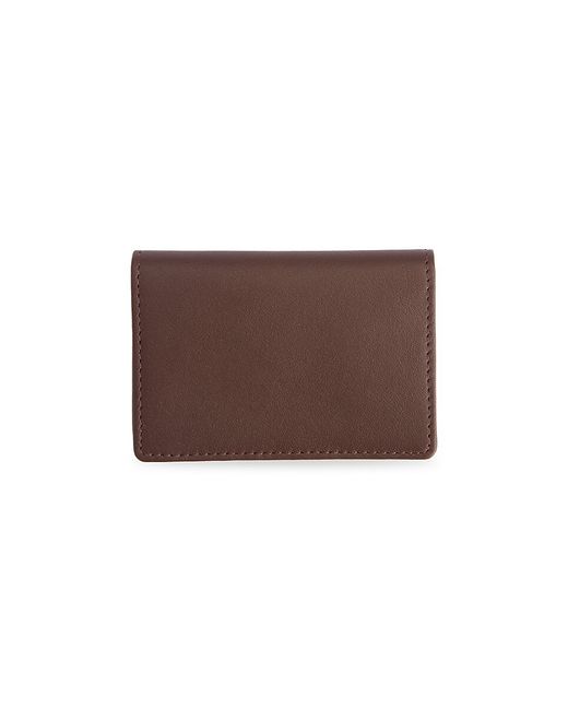 Royce Leather Leather Bi Fold Business Card Holder