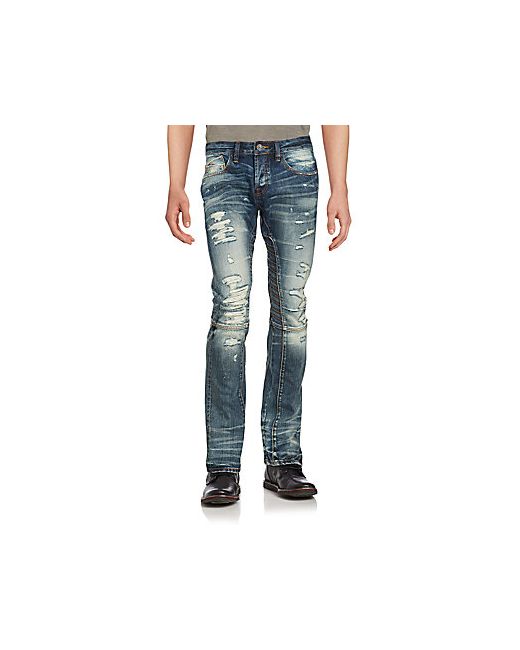 Cult Of Individuality Distressed Six-Pocket Jeans