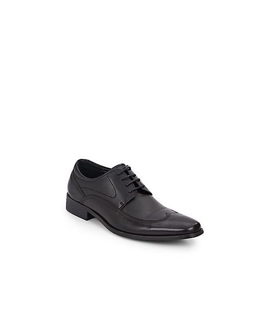 Kenneth Cole REACTION Turn Signal Leather-Blend Oxfords