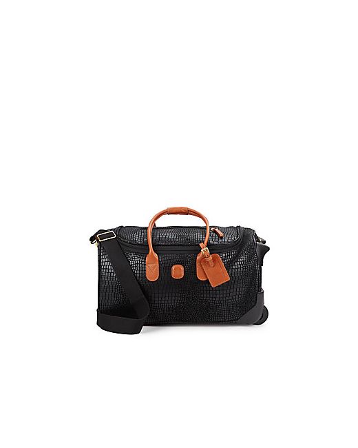 Bric's 21 Embossed Carry-On Duffel Bag