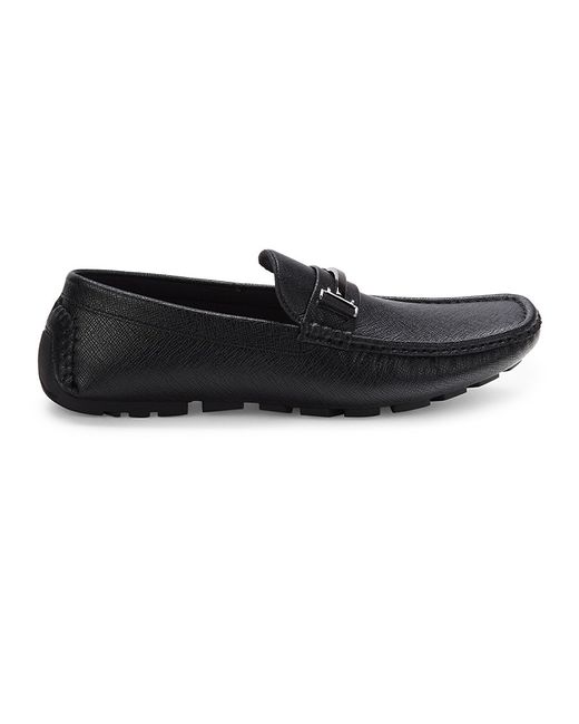 Tommy Hilfiger Faux Leather Bit Loafers
