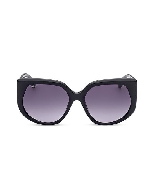 Max Mara 58MM Geometric Sunglasses