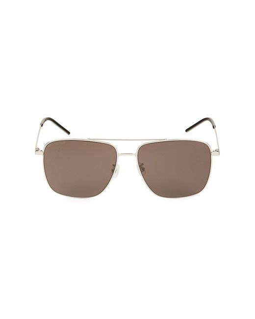 Saint Laurent 59MM Square Sunglasses