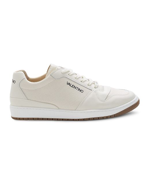 Valentino Bags by Mario Valentino William Snake Embossed Leather Sneakers