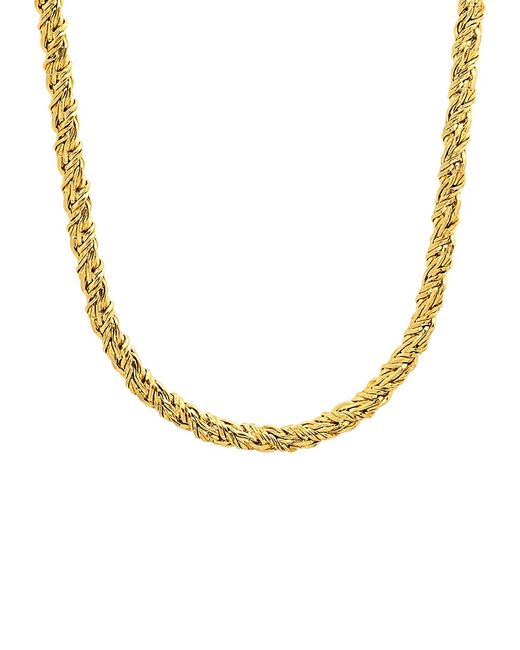 Anthony Jacobs 18K Goldplated Stainless Steel Singapore Chain Necklace/24
