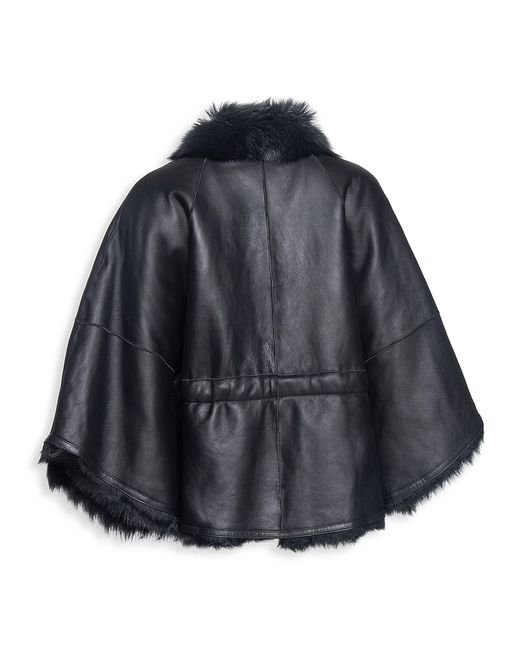 Wolfie Furs Made for Generation Toscana Shearling Cape