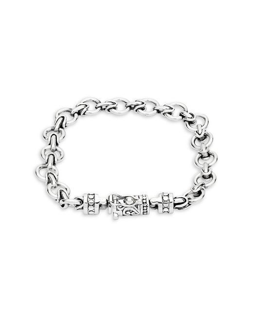 Eli Pebble Sterling Chain Bracelet