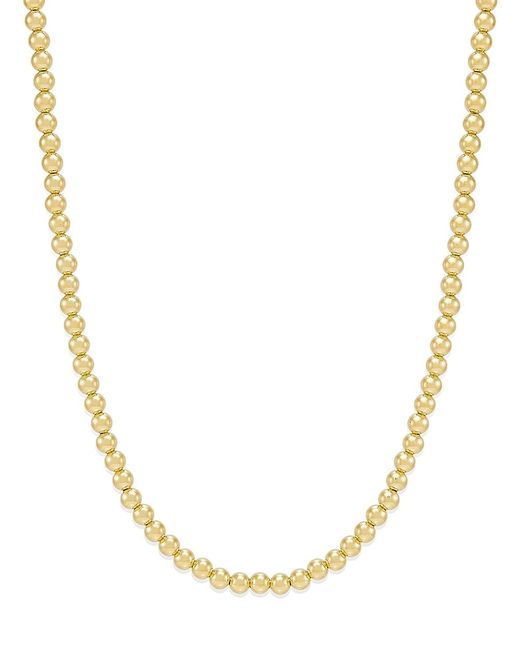 Saks Fifth Avenue Made in Italy 14K Gold Plated Beaded Necklace