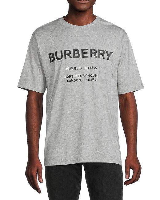 Burberry Heathered Logo Tee