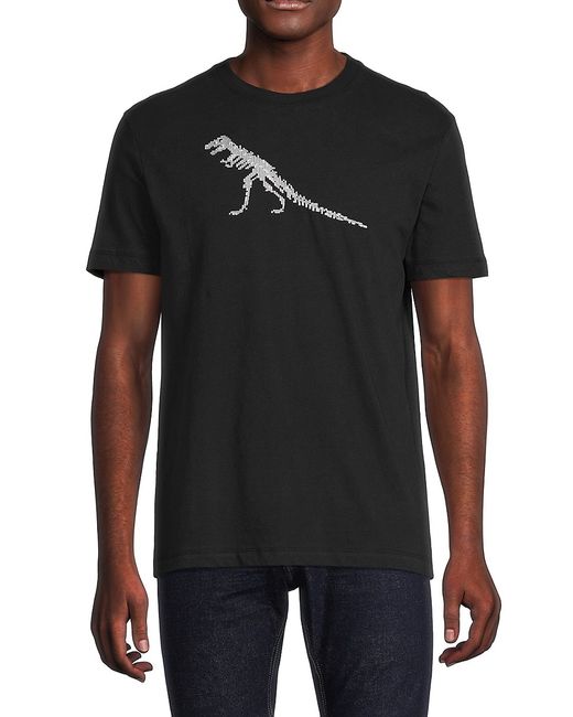 French Connection Dino Pixel Graphic Tee