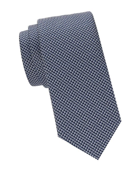 Hugo Boss Geometric Pattern Tie