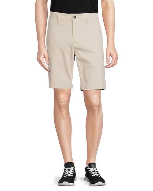 Lucky Brand Solid Flat Front Shorts