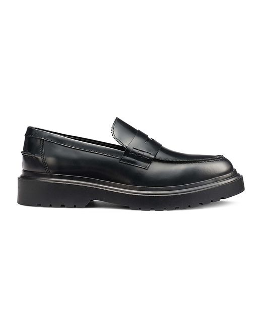 Karl Lagerfeld Leather Penny Loafers