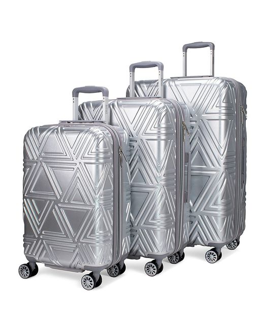 Badgley Mischka 3-Piece Hardside Luggage Set