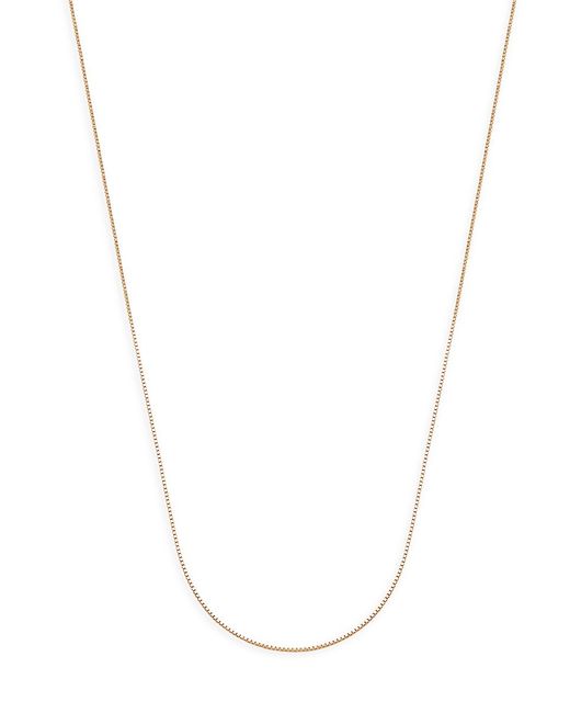 Saks Fifth Avenue 14K Box Chain Necklace/18