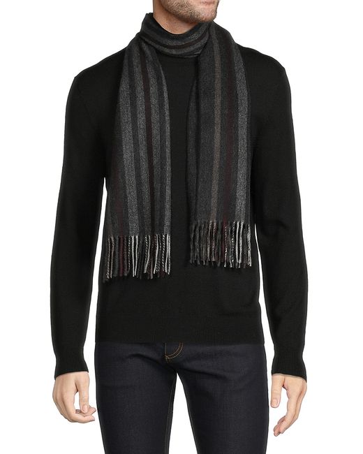Fraas Mini Striped Cashmere Scarf