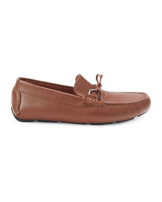 Saks Fifth Avenue Venetain Leather Driving Loafers